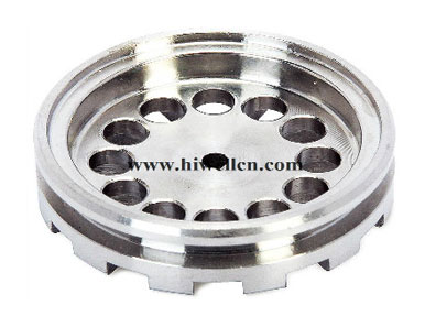  CNC Machining Part with Testing Equipment, Made of Stainless Steel and Aluminum