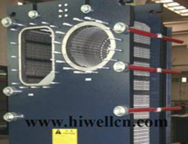 Semi-welded plate heat exchanger