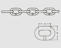 DIN5685 STEEL CHAIN,SHORT LINK