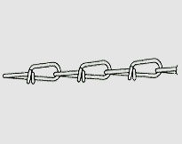 DOUBLE LOOP CHAIN,DIN5686,ZP