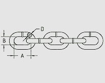 HIGH TEST CHAIN G43, U.S. TYPE NACM96