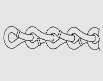 LIBERTY COIL CHAIN TWIST LINK,ZP