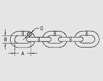 TRANSPORTATION CHAIN G70, U.S. TYPE ASTM80