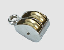 DIE CASTING DOUBLE PULLEY,Zinc Alloy,Zinc Plated