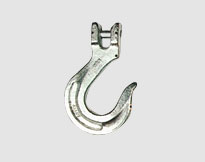 CLEVIS SLING HOOK, forged alloy steel, yellow chromated