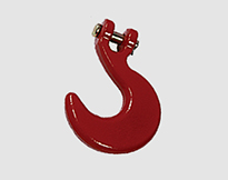 CONTAINER HOOK,forged alloy steel,painted red