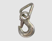 TRIANGLE HOOK WITH SAFETY LATCH,yellow zinc plated HOOKforged carbon steel TRIANGLEwelded