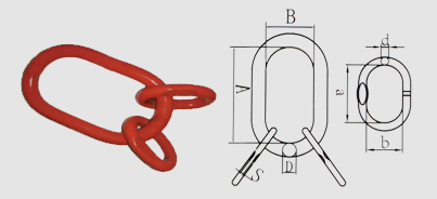 G80 EUROPEAN TYPE MASTER LINK ASSEMBLY