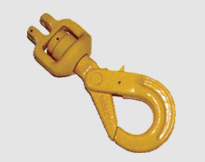 CLEVIS SWIVEL SELF-LOCKING HOOK WITH BEARING