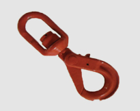 SWIVEL SELF-LOCKING HOOK WITH BEARING