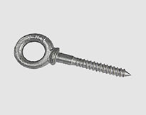 SCREW EYE BOLT H.D.G., forged carbon steel