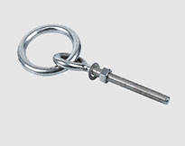 STAINLESS STEEL WELDED EYE BOLT WITH RING,WASHER AND NUT,a.i.s.i 304 or 316