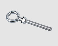 STAINLESS STEEL WELDED EYE BOLT WITH WASHER AND NUT,a.i.s.i. 304 or 316