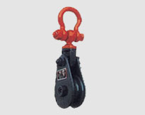 SNATCH BLOCK HEAVY DUTY TYPE WITH SHACKLE