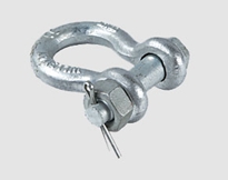 BOLT TYPE SAFETY ANCHOR SHACKLE U.S TYPE,drop forged
