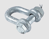 BOLT TYPE SAFETY CHAIN SHACKLE U.S TYPE,drop forged