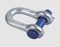 ROUND PIN CHAIN SHACKLE U.S TYPE,drop forged
