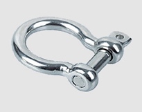 STAINLESS STEEL EUROPEAN TYPE LARGE BOW SHACKLE,a.i.s.i 304 or 316