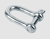 STAINLESS STEEL EUROPEAN TYPE LARGE DEE SHACKLE,a.i.s.i 304 or 316