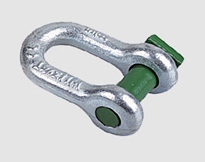 TRAWLING CHAIN SHACKLE WITH SQUARE HEAD SCREW PIN,drop forged