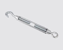 TURNBUCKLES COMMERCIAL TYPE WITH HOOK AND EYE